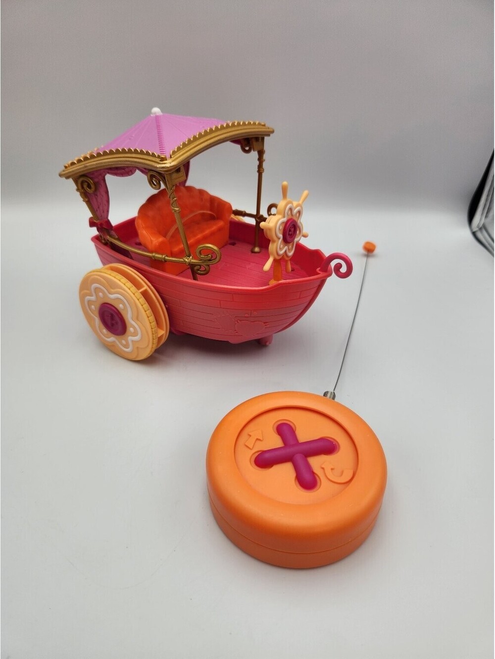 Lalaloopsy RC Wagon Boat Car MGA Entertainment Pink Orange - Work/Tested - Q5